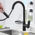 Sponge Holder Sink Tap | Golden | Black | Silver | Black
