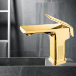 Fancy Brass Vintage Style Basin Mixer - Image 2