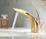 Dolphin Basin Mixer (Brass) - Image 3