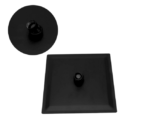 Sleek Design Overhead Rain Shower – Stainless Steel 304 | Matte Black - Image 3