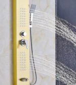 Full Gold Shower Panel Waterfall Rain Shower - Image 4