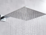 Imported Chrome Concealed Shower Set With Concealed Basin Mixer - Image 2