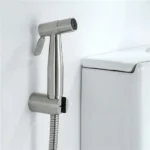 Stainless Steel Muslim Toilet Shower Set | Silver - Black - Gold