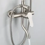 Round Bath Set | Nickel