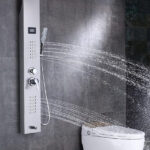 Stainless Steel Wall Hanging LED Shower Panel - Image 3