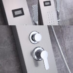 Stainless Steel Wall Hanging LED Shower Panel - Image 6
